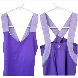 Lululemon Racer Back Tank Top Purple Size 6